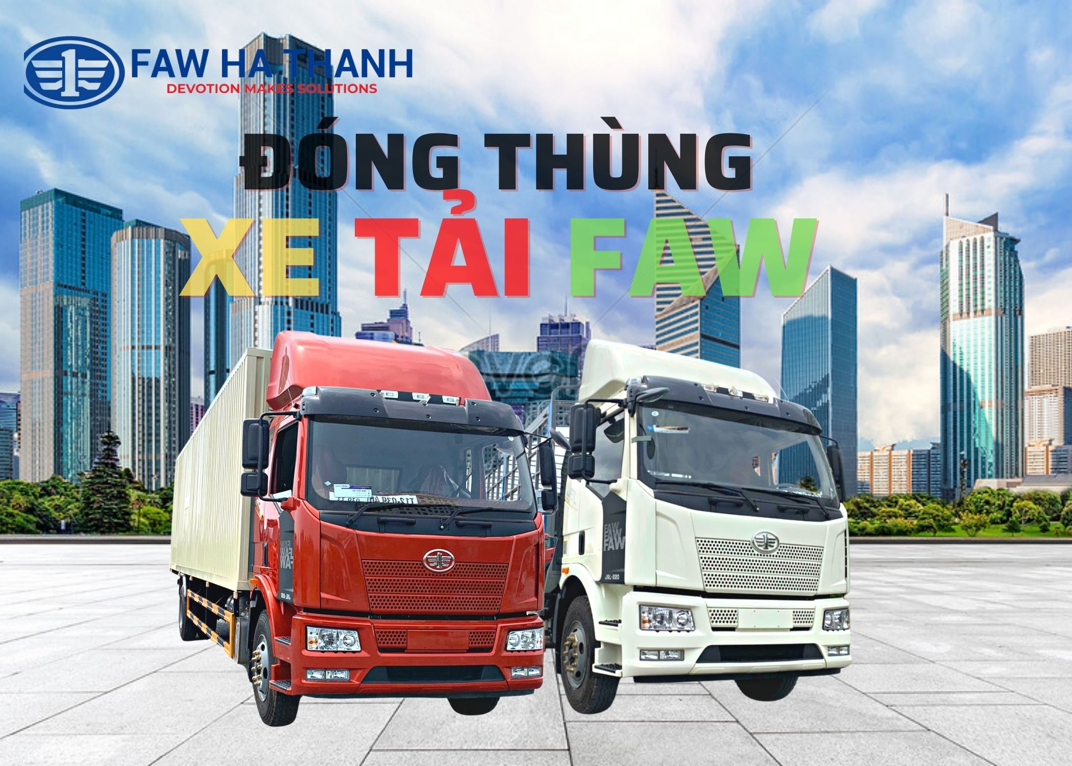 Chọn thùng xe tải vận chuyển hàng hoá thích hợp